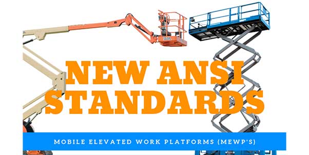 Mobile Elevated Work Platforms (MEWP's)